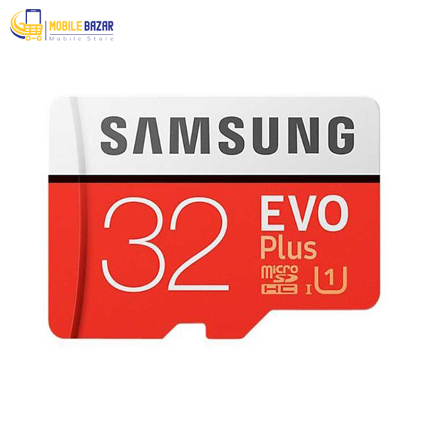 کارت حافظه microSD HC Samsung مدل Evo Plus ظرفیت 32 گیگابایت گیگابایت