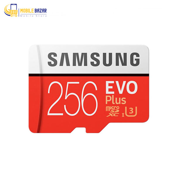 کارت حافظه microSD HC Samsung مدل Evo Plus ظرفیت 256 گیگابایت گیگابایت