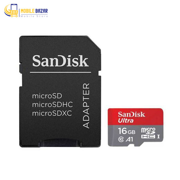 کارت حافظه San disk مدل Ultra ظرفیت 16 گیگابایت